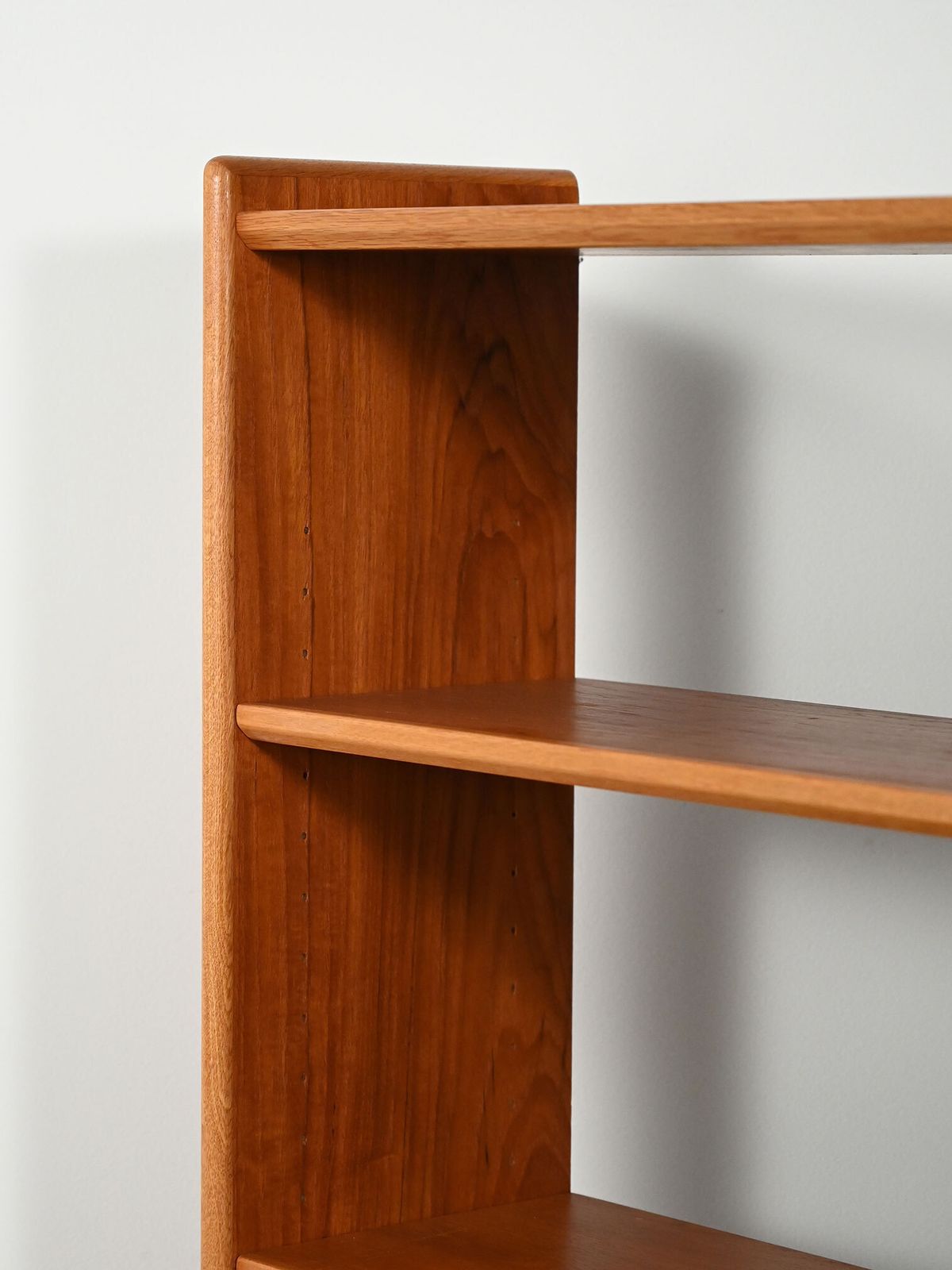 Scandinavian Teak Bookcase From The 1960s With Storage Space photo vintage