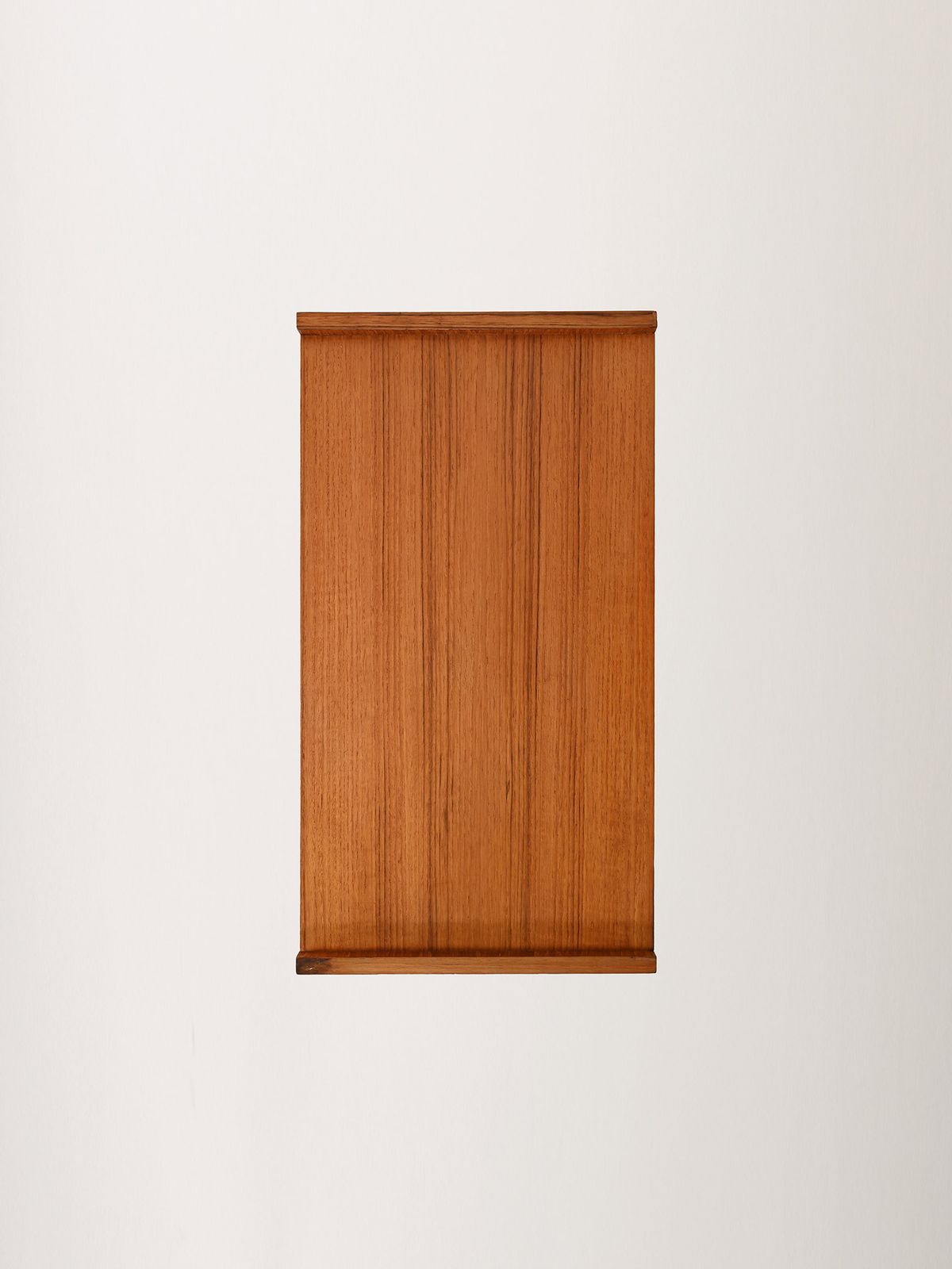 photo for sale Scandinavian Teak Bedside Table With Two Drawers, 1960s
