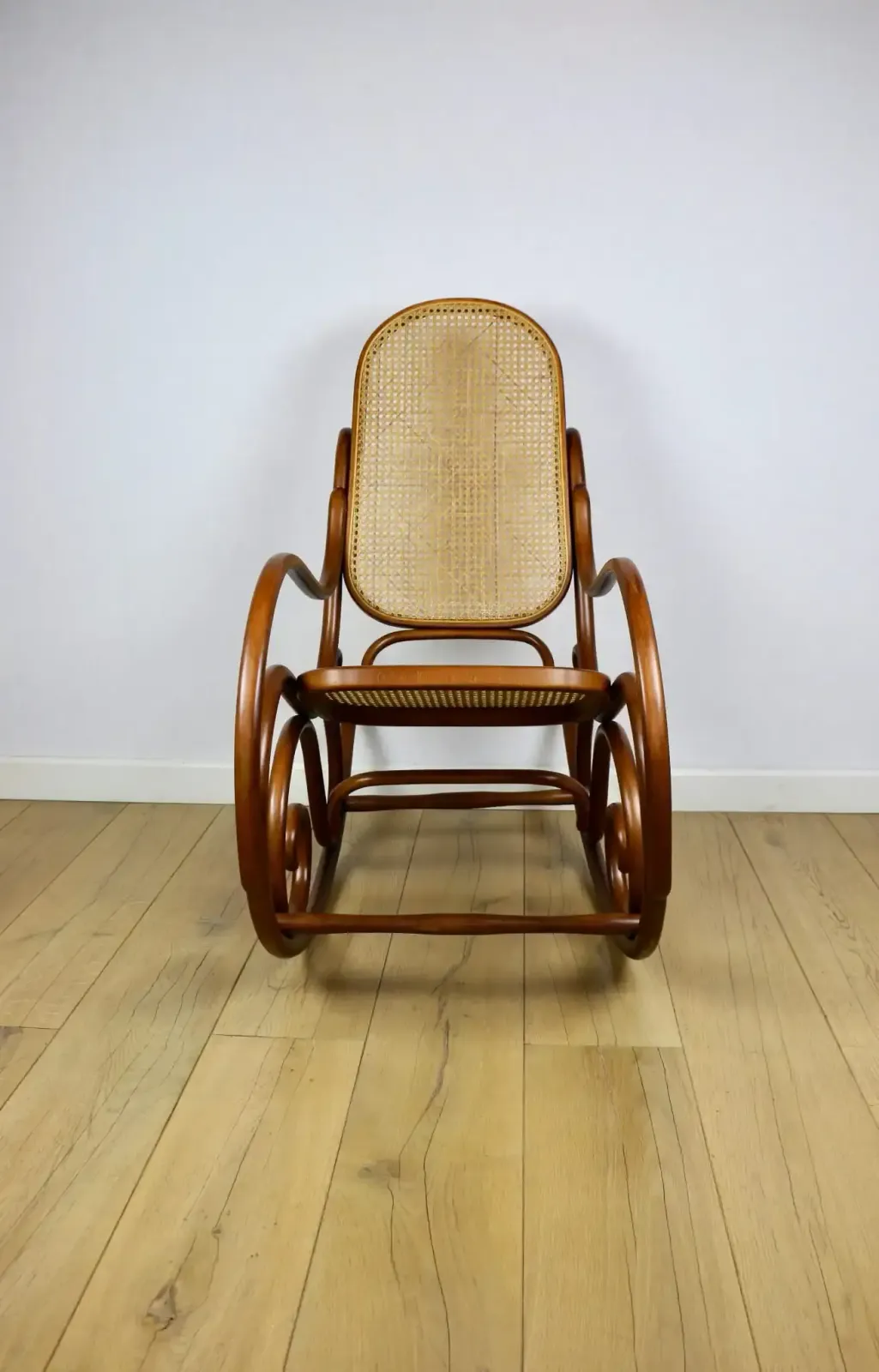 photo furniture Rocking Chair, Original Light Brown, 1970s   Perfect As New