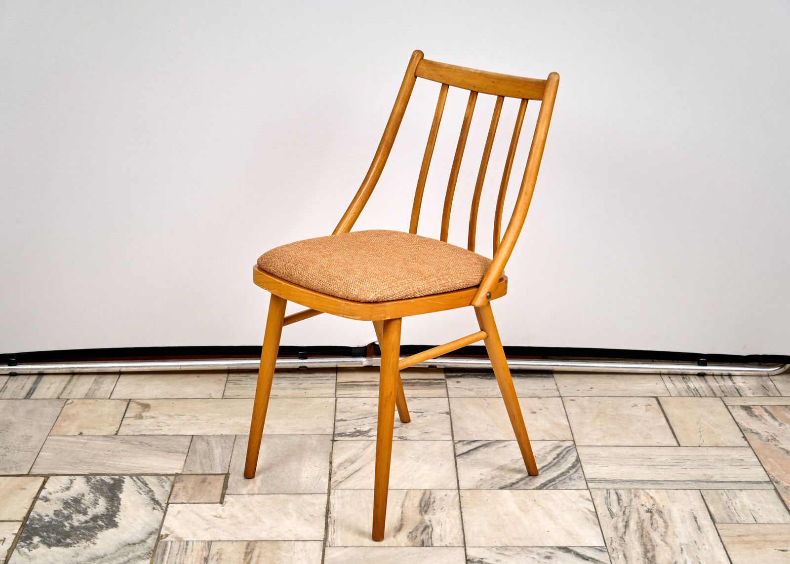 Page 1 Of 20 Set Of 3 Dining Chairs By A. Suman, 1960s, Czechoslovakia photo 401.0