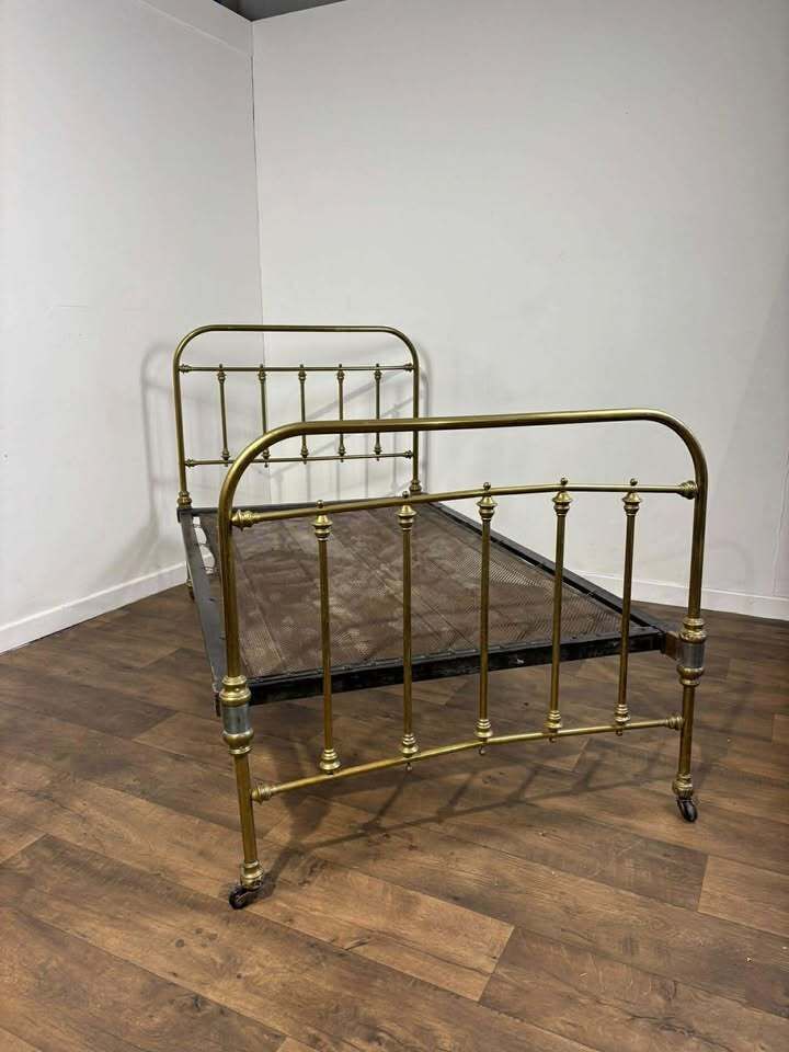 Victorian Brass & Iron Single Bed