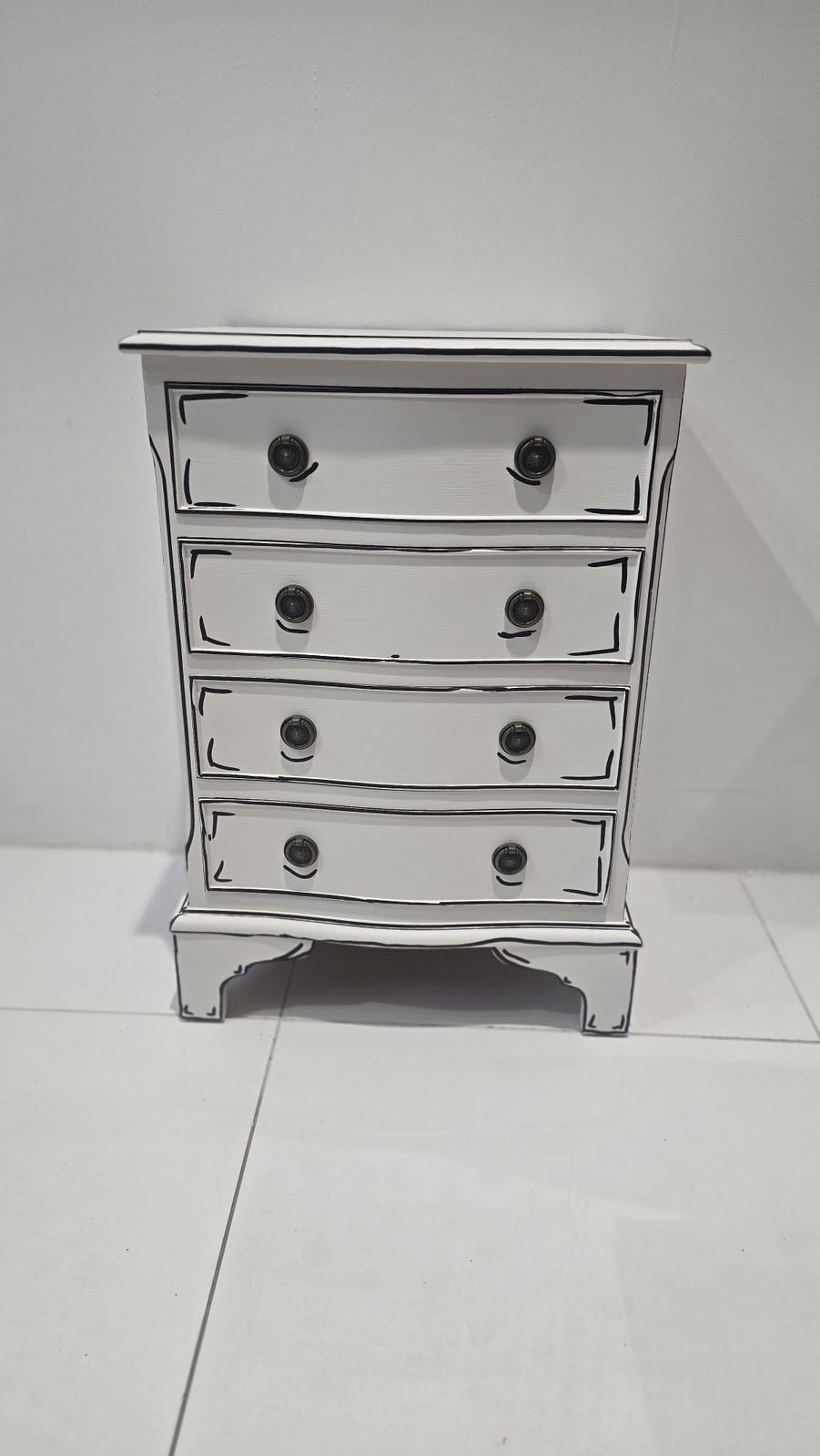 Sketch Style Small Chest, Traditional photo furniture