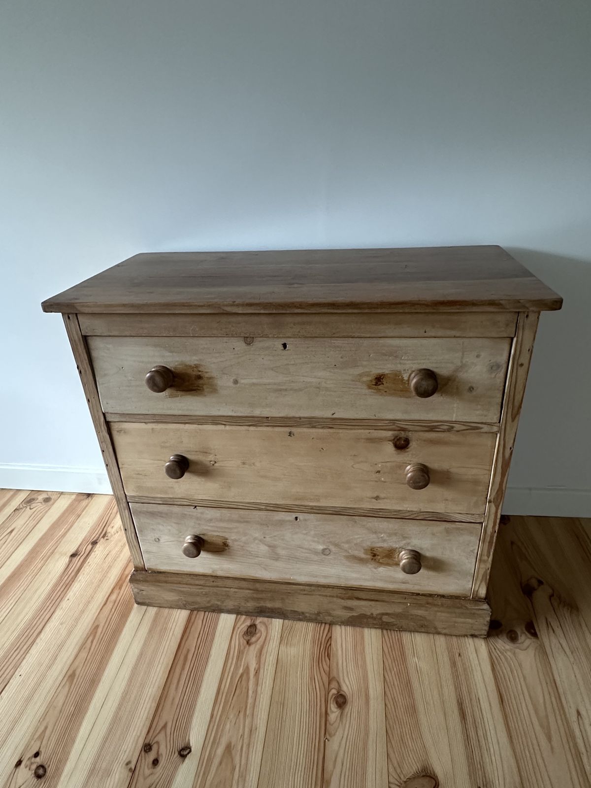 Victorian Pine Chest Of Drawers Solid Stripped Pine photo Furniture