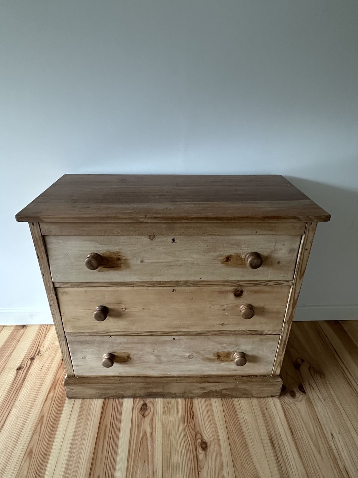Victorian Pine Chest Of Drawers Solid Stripped Pine photo buy