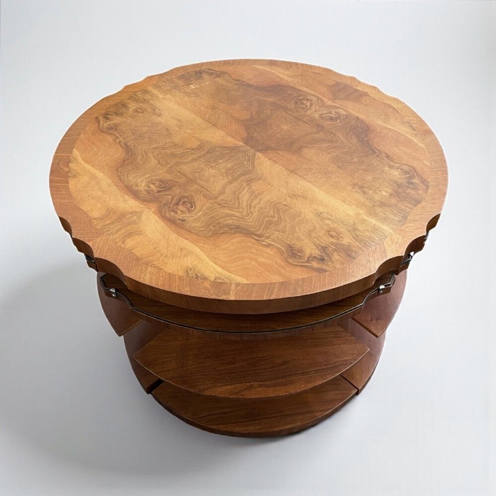 photo for sale Art Deco Nest Of Tables By Harry And Lou Epstein