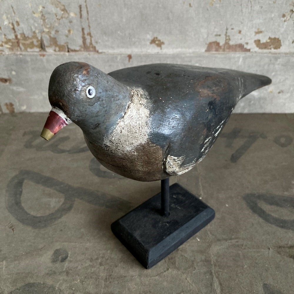 Antique Wood Pigeon Decoy   James Rolph photo vintage