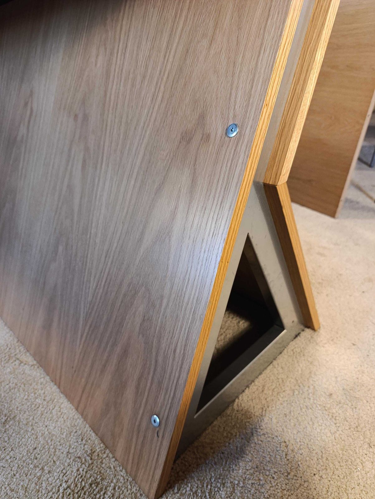photo buy Fray Design Architectural Oak & Steel Executive Desk | 150cm | One Of One Bespoke Commission
