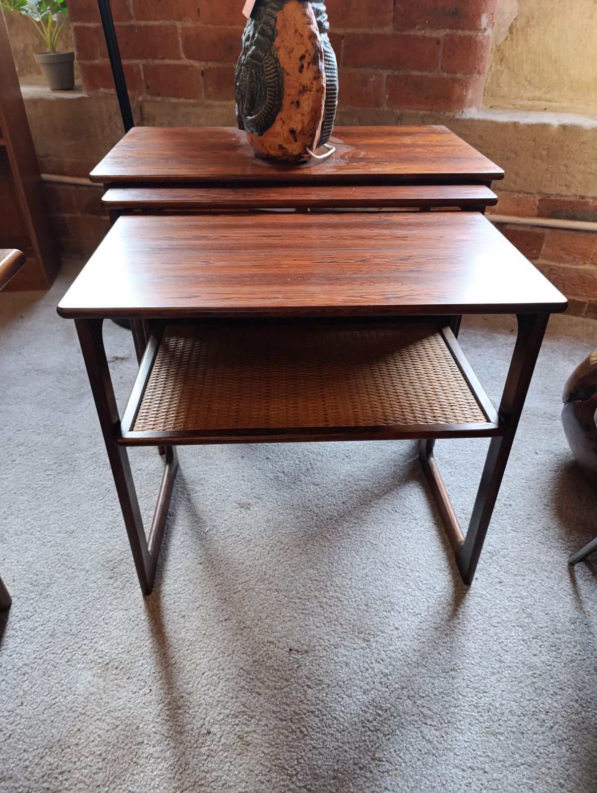 photo furniture Mid Century Danish Teak Nest Of Tables By Cfc Silkeborg Johannes Andersen Illum Wikkelsø