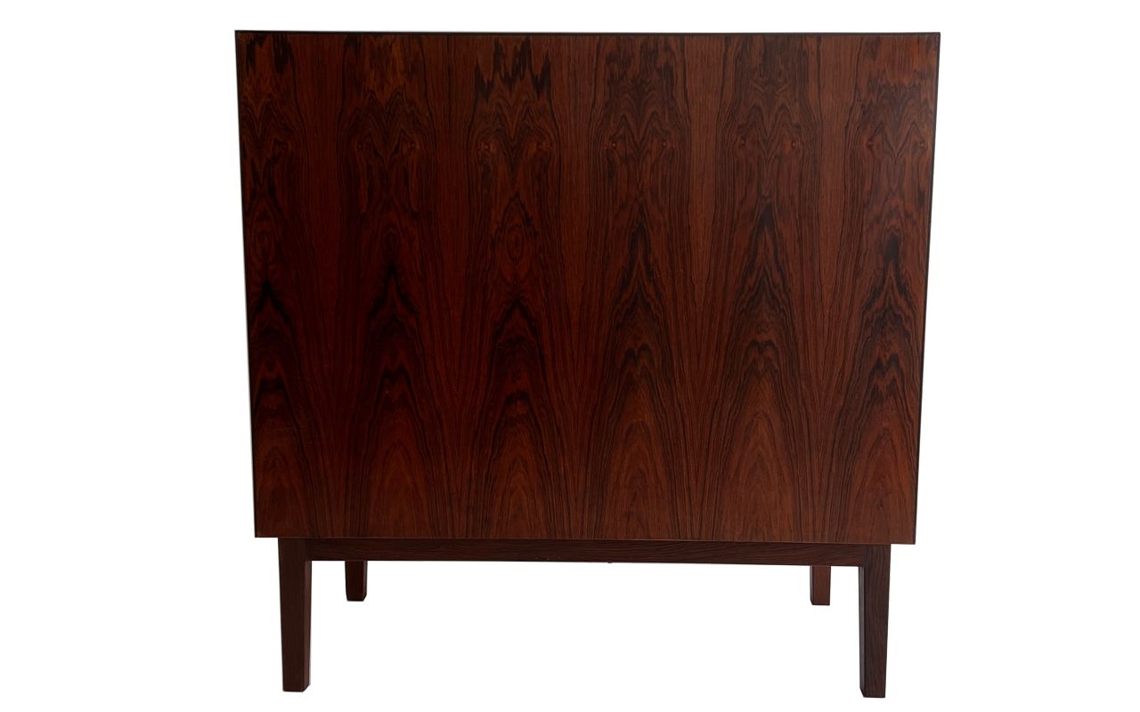 60s 1960s Large Danish Rosewood Double Sided Cabinet photo vinterior