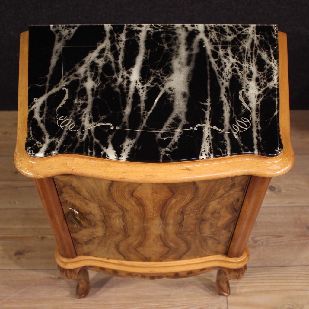 Pair Of 20th Century Italian Bedside Tables photo vinterior