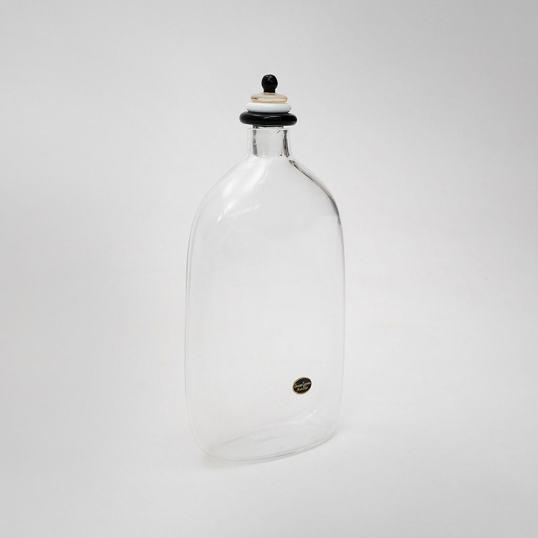 Murano Glass Bottle With Stopper By Giovanni Cenedese, 1970s