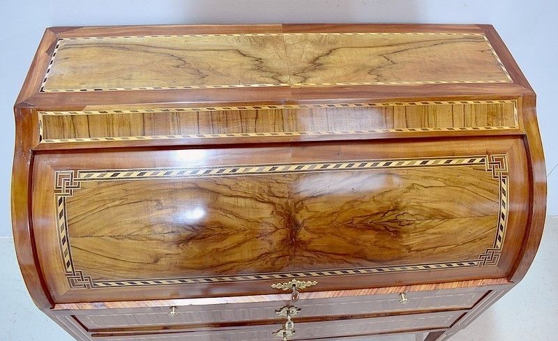 Cylinder Desk Louis XVI 18th photo for sale