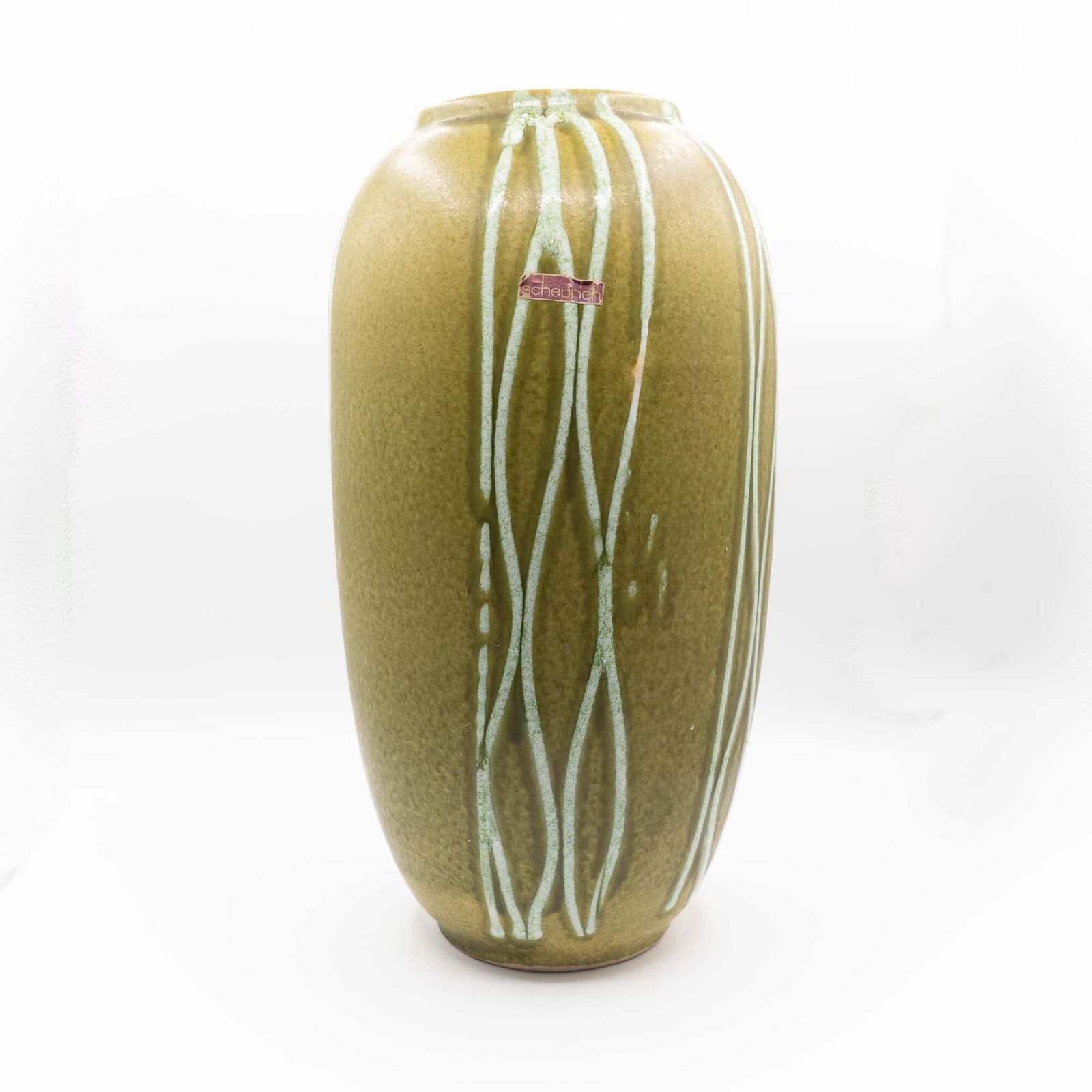 photo furniture Space Age Xl Floor Vase In Green   Form 546 42   Scheurich   C1970s