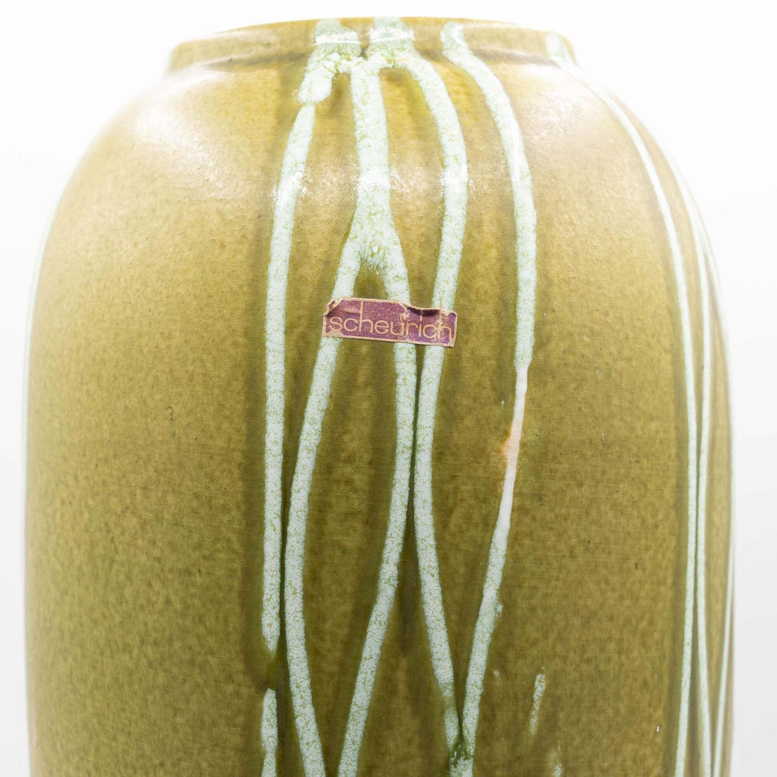 photo for sale Space Age Xl Floor Vase In Green   Form 546 42   Scheurich   C1970s