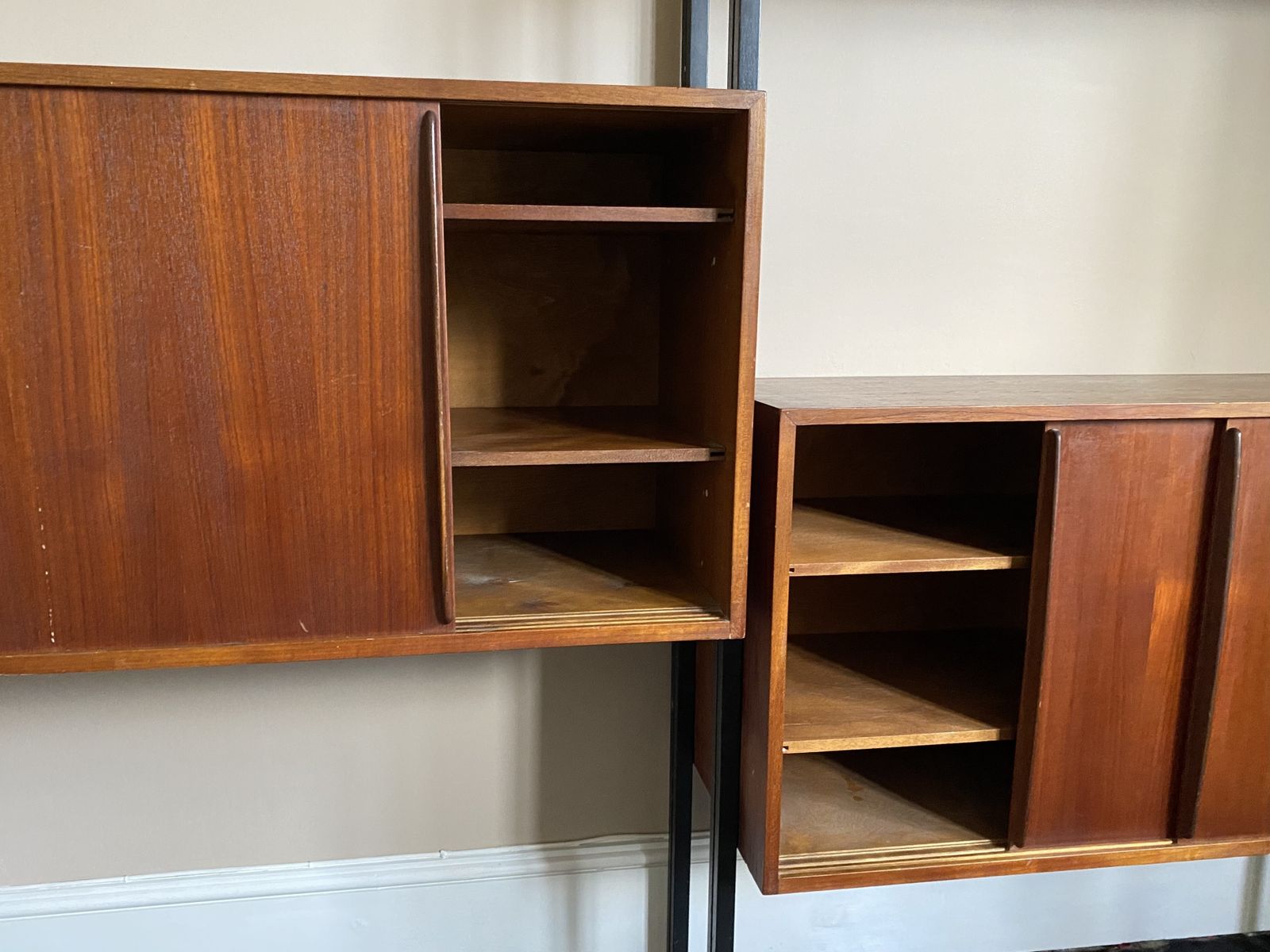 Mid Century Modular Shelving System In Teak By Olli Borg For Asko. Made In Finland. photo Furniture