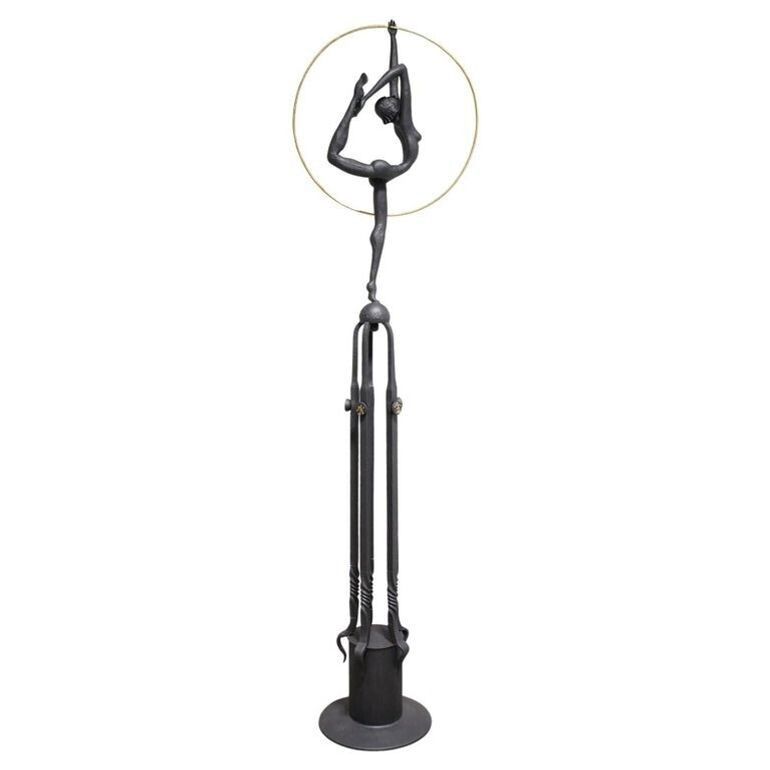 21st Century Metal Sculpture   Dance Of The Elements   Art Deco Style, At 2020 photo for sale