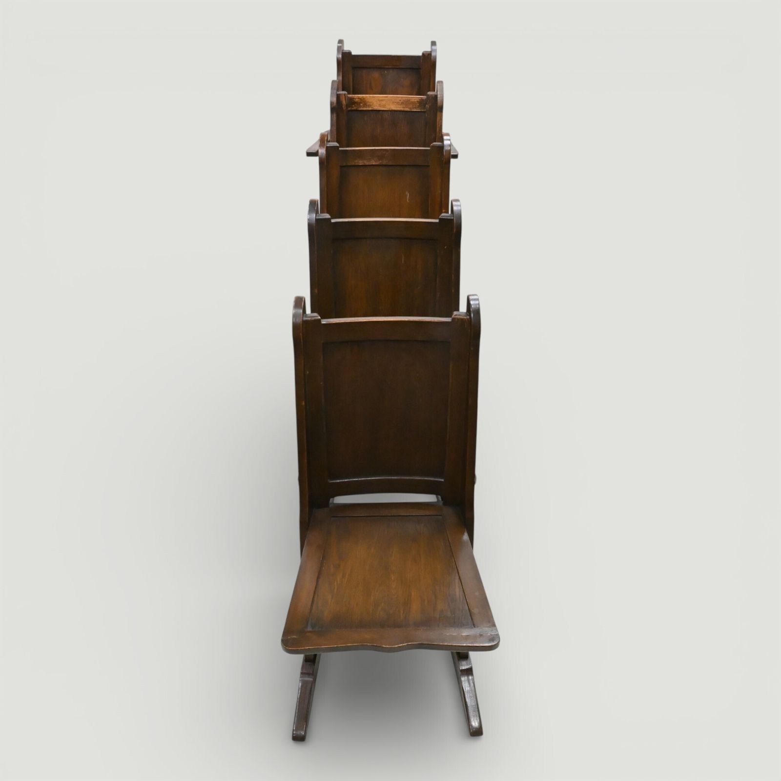 5 Antique Arts And Crafts Mission Oak Chairs "Just Stunning" Free Uk Delivery* photo for sale