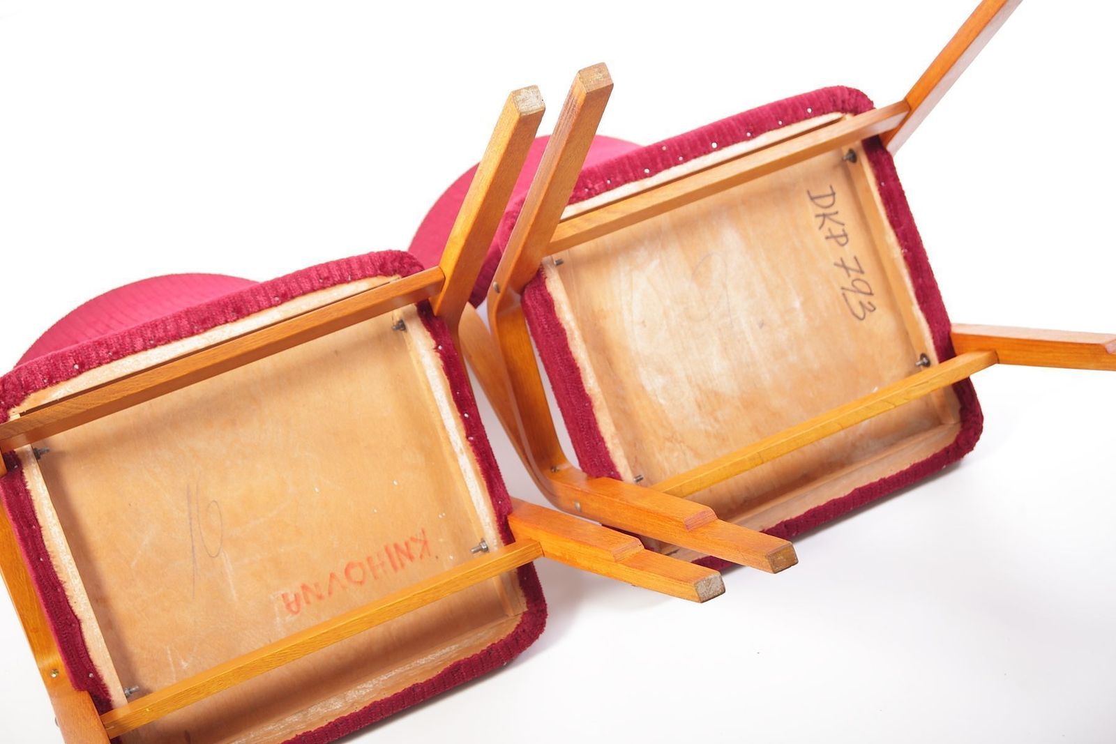 Stoelen Van Ludvik Volak, Jaren 1970, Set Van 2 photo vinterior