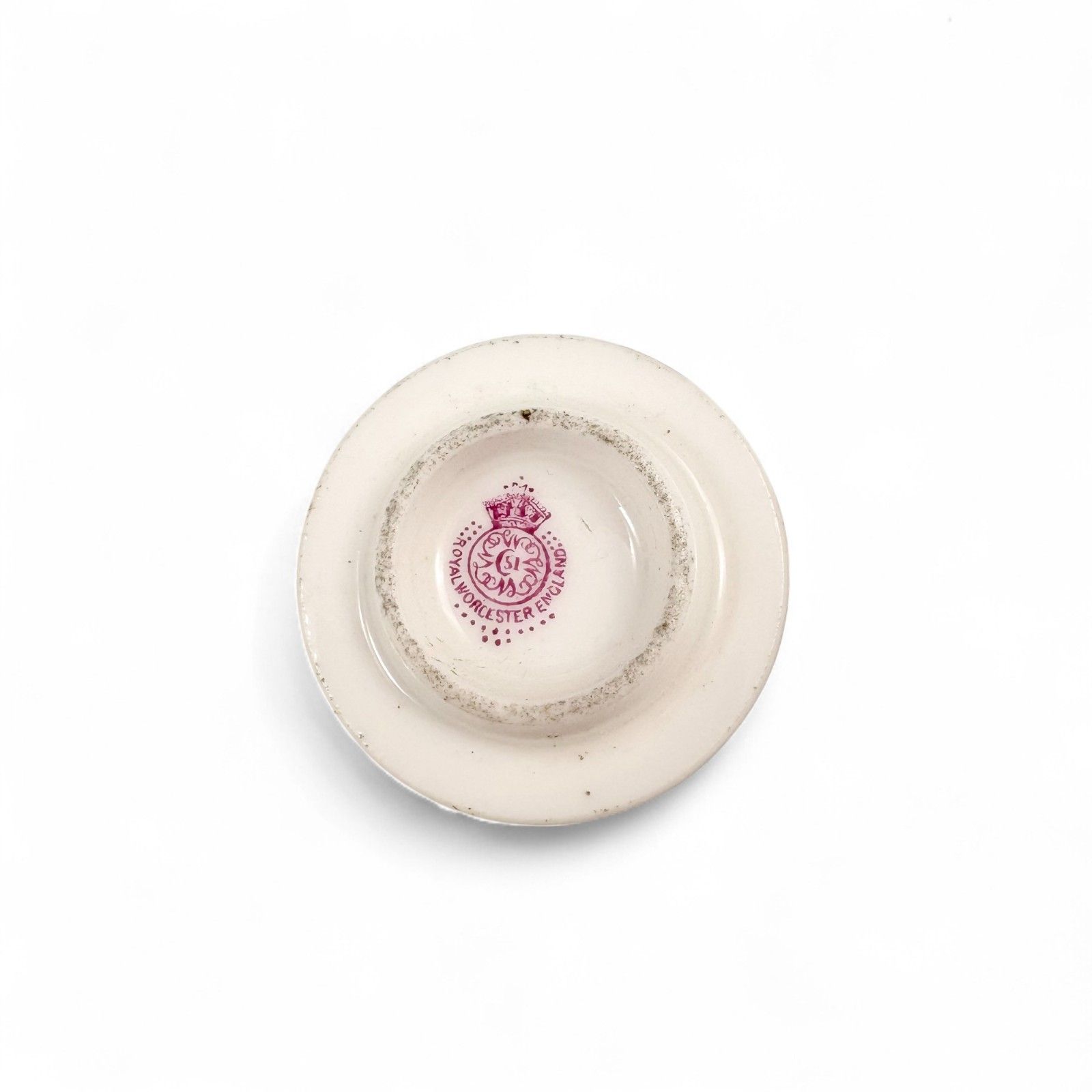 Home Decor Antique Royal Worcester Hand Painted Porcelain Pill Boxes Pair 1899, 1915 photo