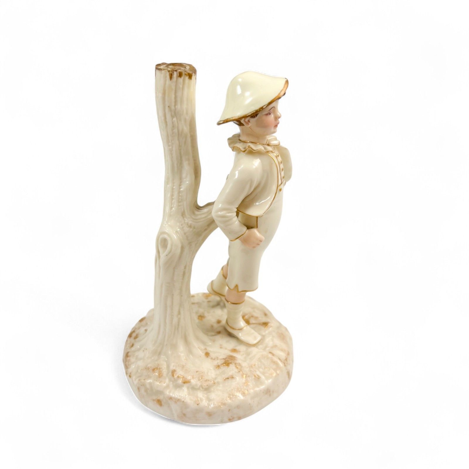 Royal Worcester 1886 James Hadley Boy Figurine Model 938 Victorian Porcelain photo 230.0