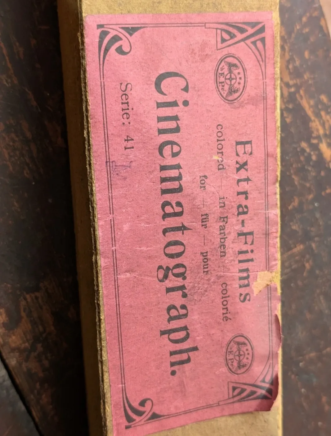 Rare Antique Ernst Plank 35mm Toy Cinematograph,Deluxe Set photo buy