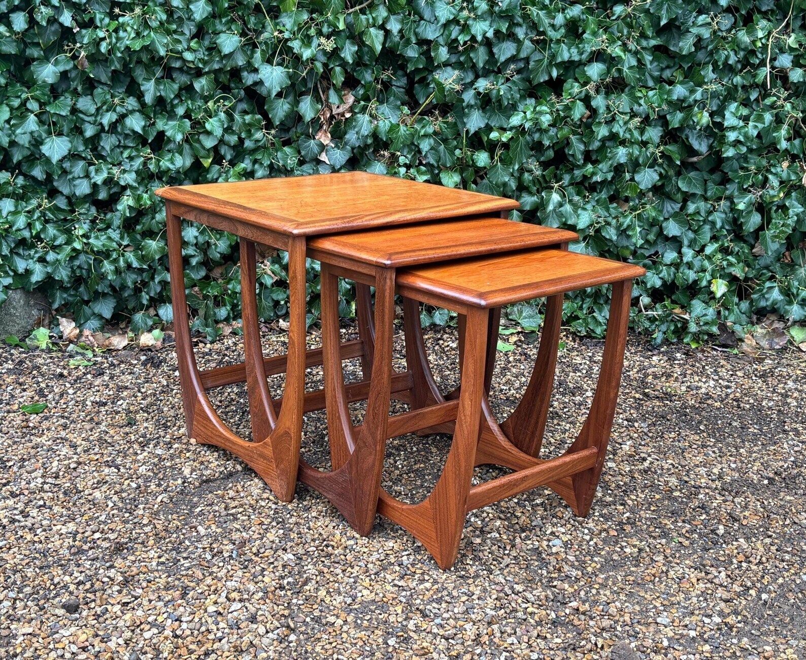 Vintage 1960’s G Plan Astro Teak Nest Of Tables