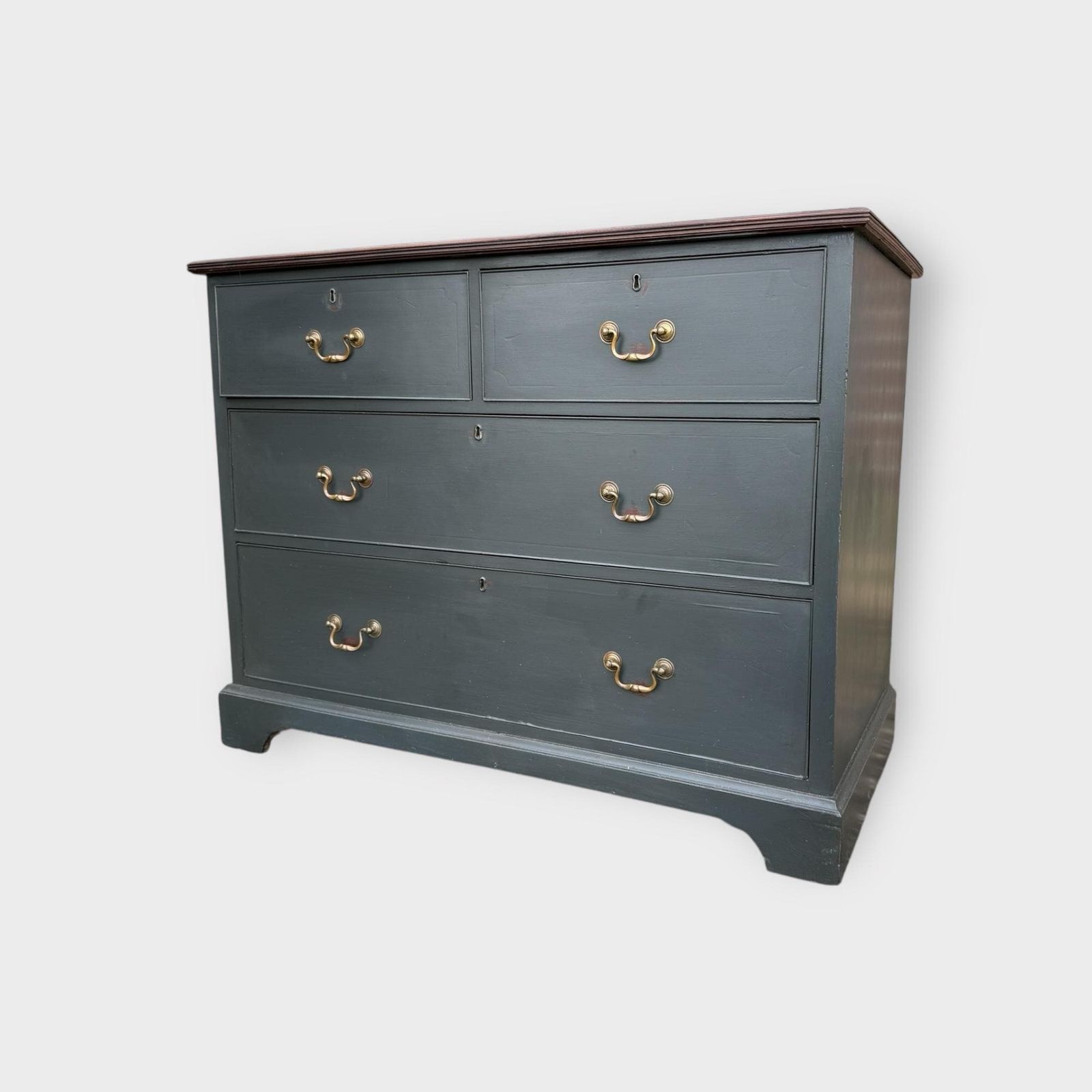 Antique Style Painted Chest Of Drawers 2 Over 2 Chest Of Drawers