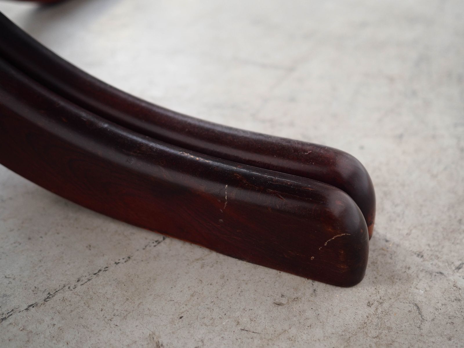 photo for sale Round Mahogany Table, Danish Design, 1970s, Manufactured In Denmark