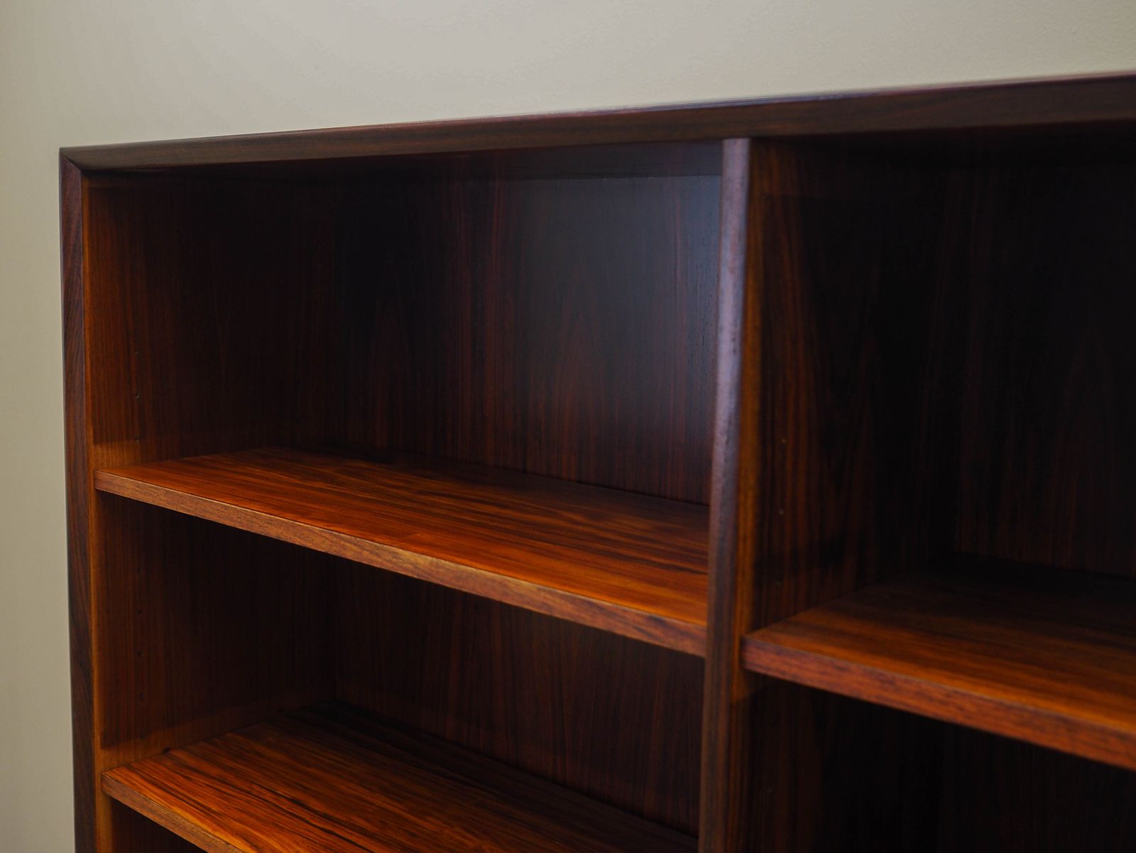 Furniture Vintage Bookcase, Danish Design, 1970s, Manufacturer: Hundevad photo