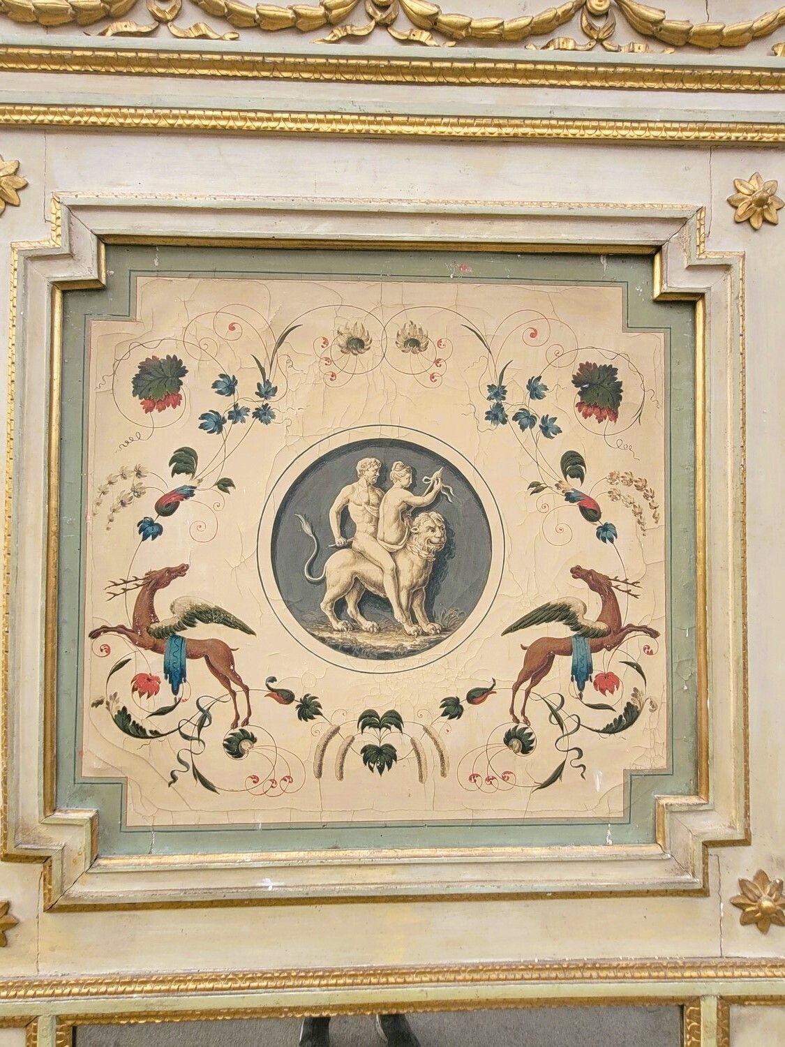 Pair Of Large Palace Trumeaux (H247cm), Early 19th Century photo for sale