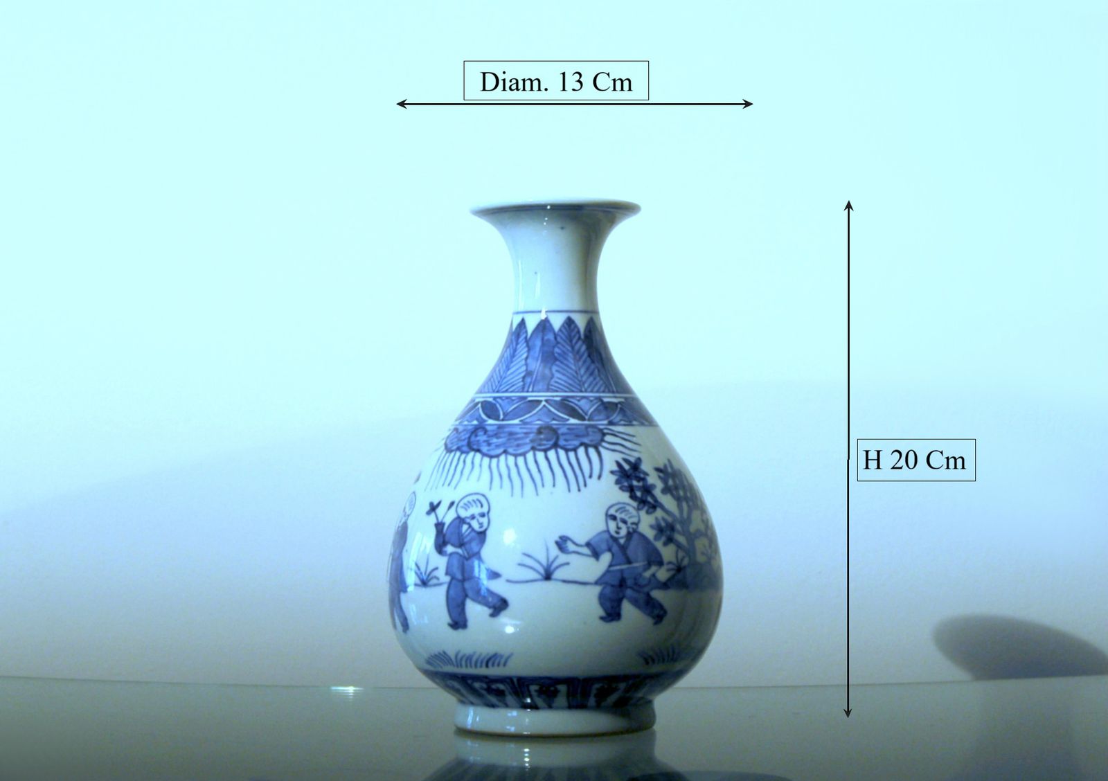 Small Porcelain Vase   Qing Dynasty / Qianlong   Jiaqing Period / 19th Century photo buy
