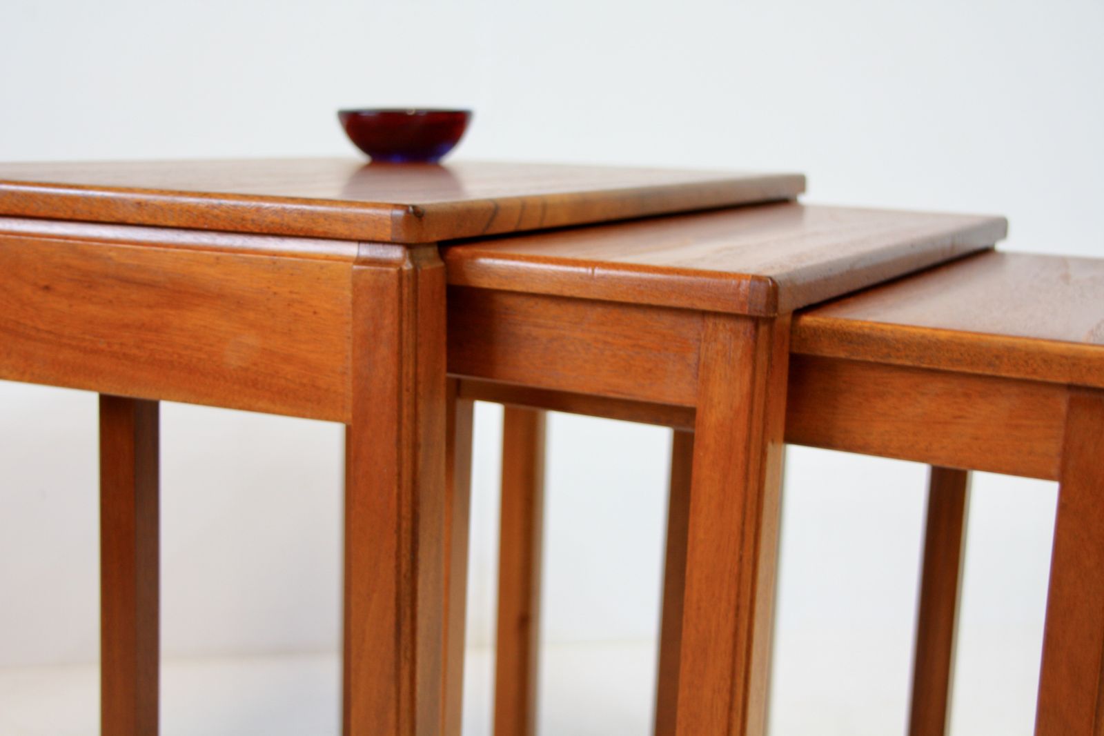 photo furniture McIntosh Nest Of Tables   Mid Century Teak C.1970