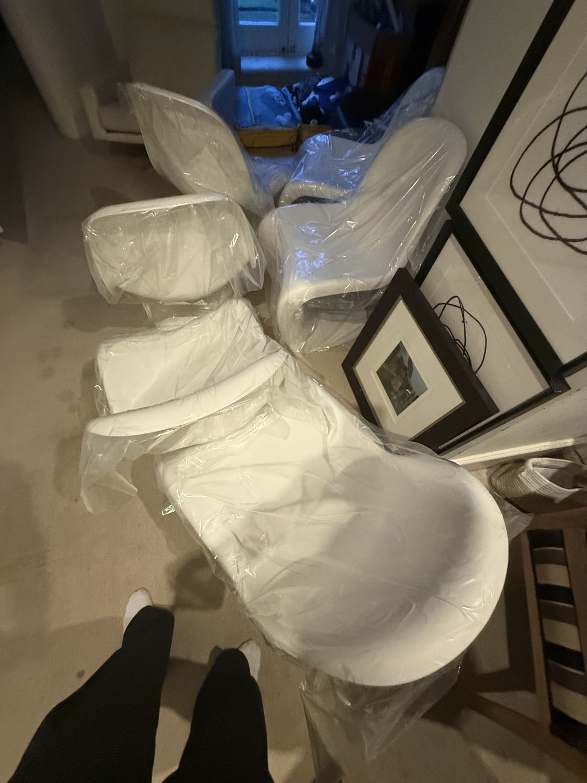 Six Verner Panton Chairs photo Furniture