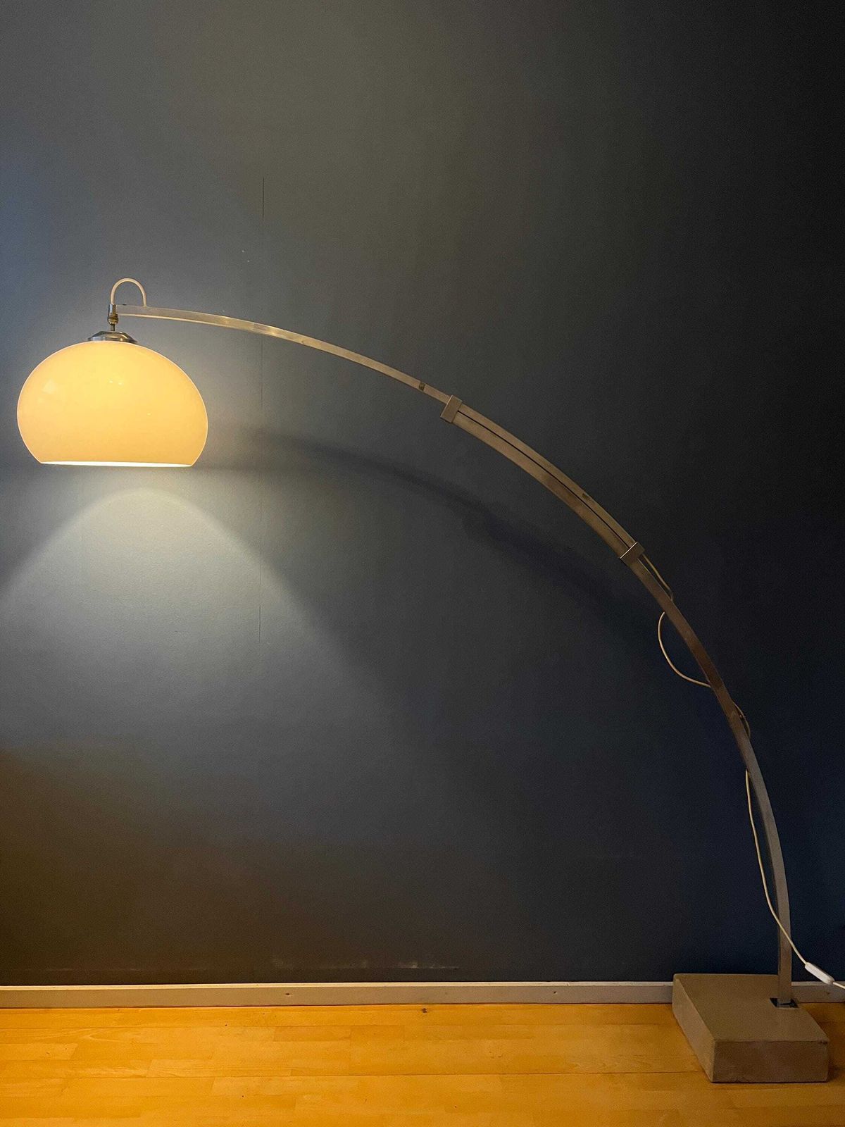 Vintage Space Age Booglamp In De Stijl Van Guzzini