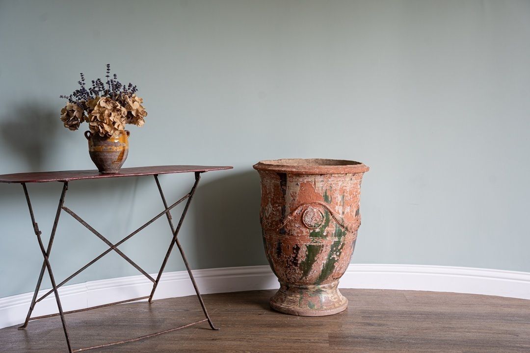 Antique French Anduze Vase, 1900s photo for sale