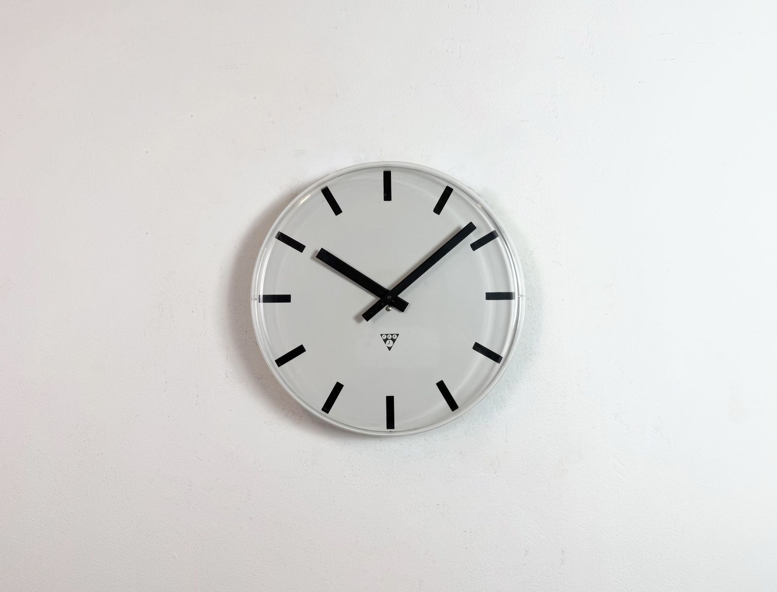 Vintage Office Wall Clock From Pragotron, 1980s photo furniture