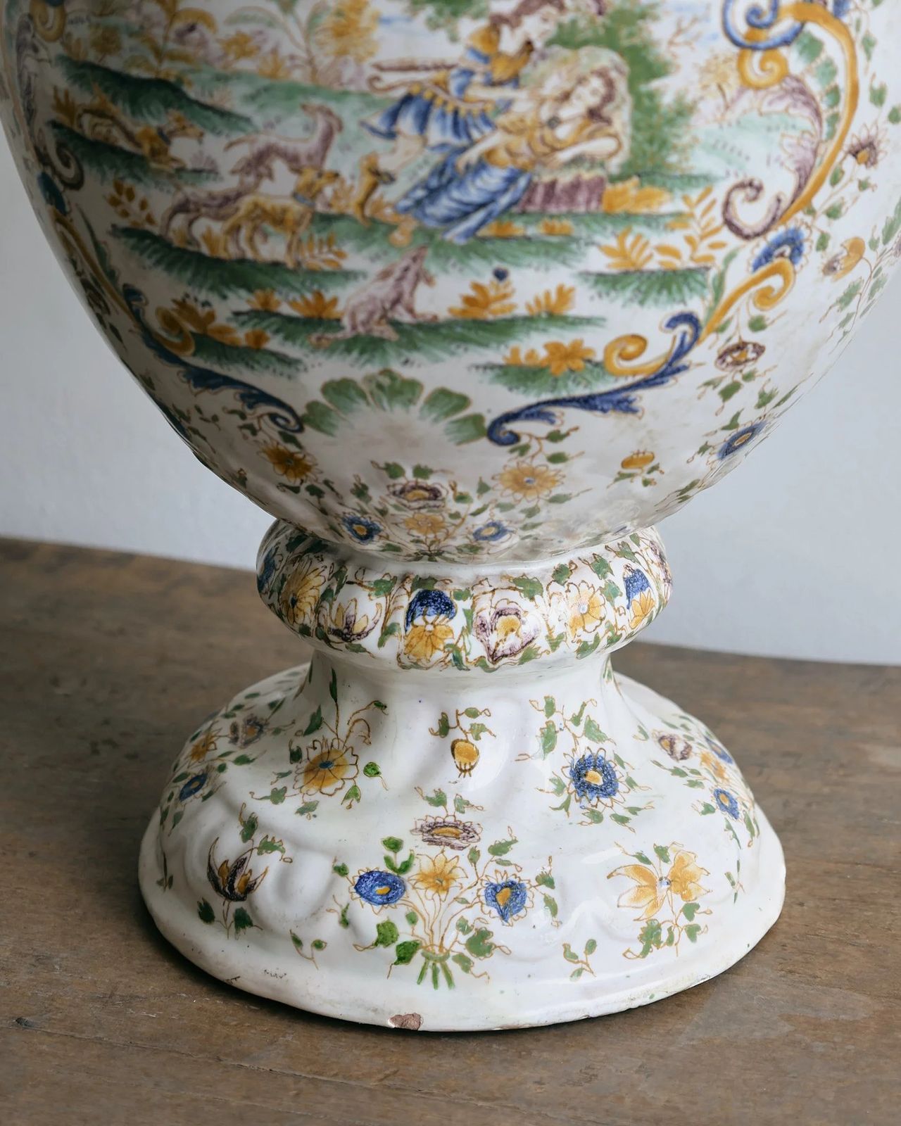 Ceramic Baluster Vase, 1900s, Antique photo 750.0