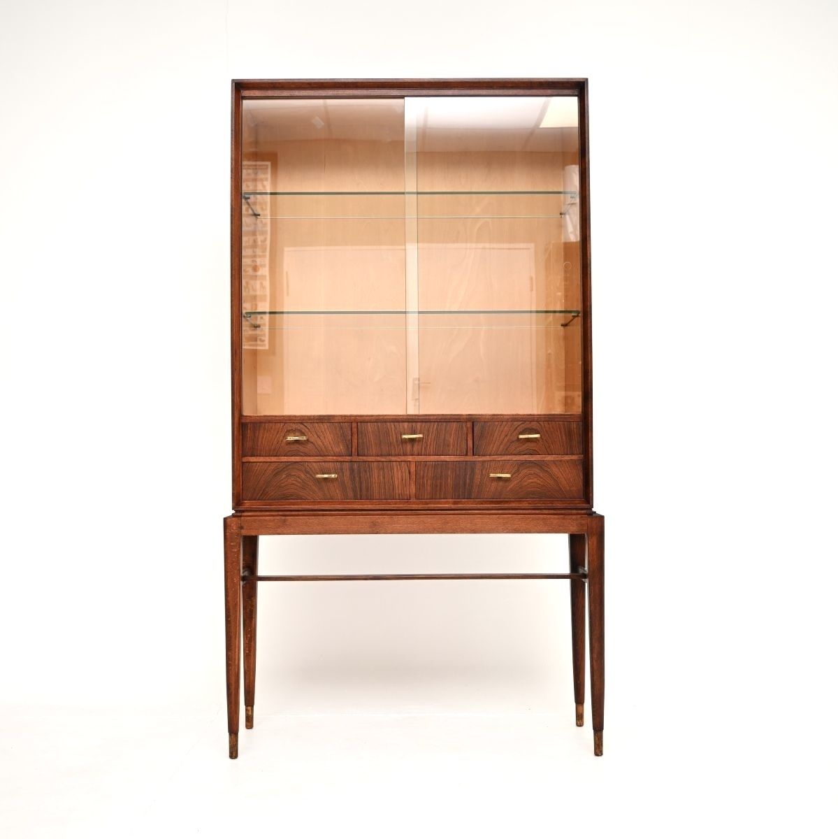 Swedish Vintage Rosewood Display Cabinet By Svante Skogh photo for sale