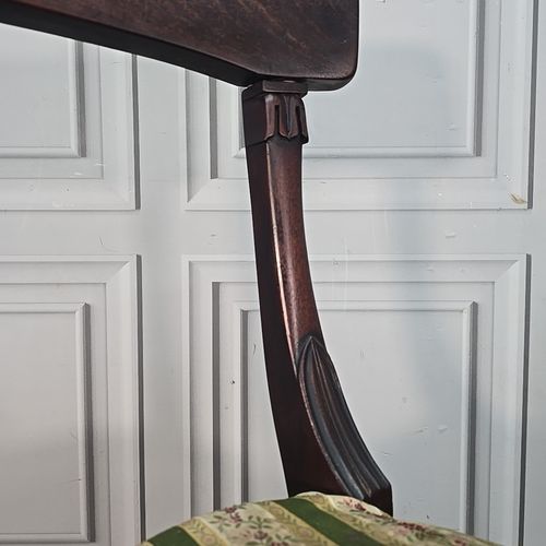Antique Mahogany Side Chair 19th Century William IV Period Bedroom Dining Carved photo vinterior