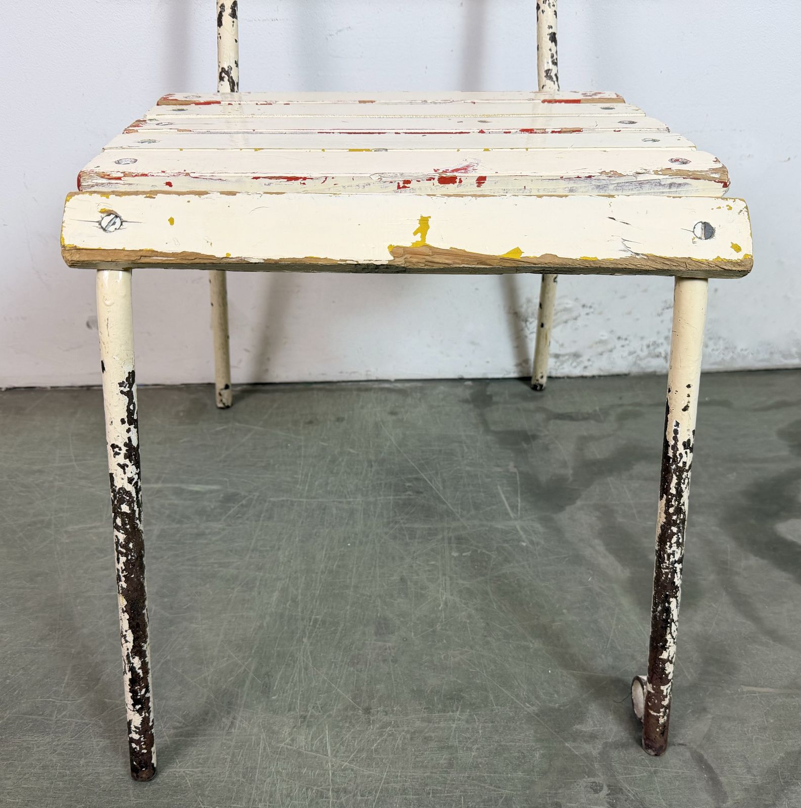 Vintage Beige Chair, 1960s, Iron photo buy