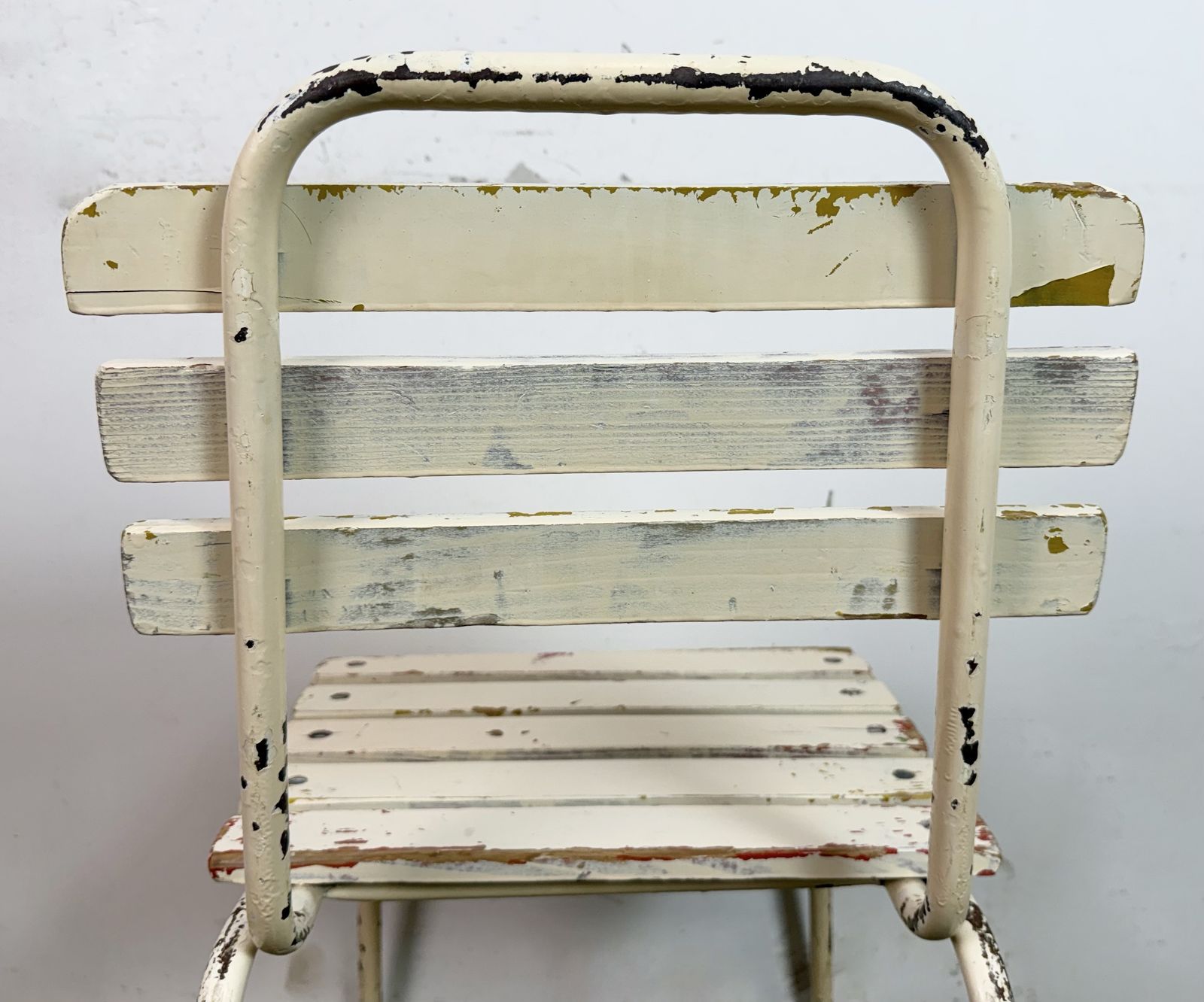photo vinterior Vintage Beige Chair, 1960s, Iron