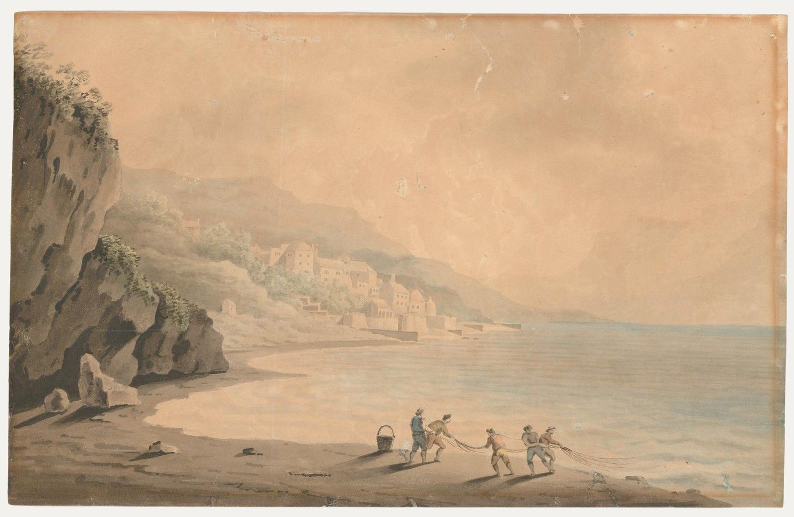 William Pars Ara (1742 1782) Early 19th Century Watercolour, Loch Lynne