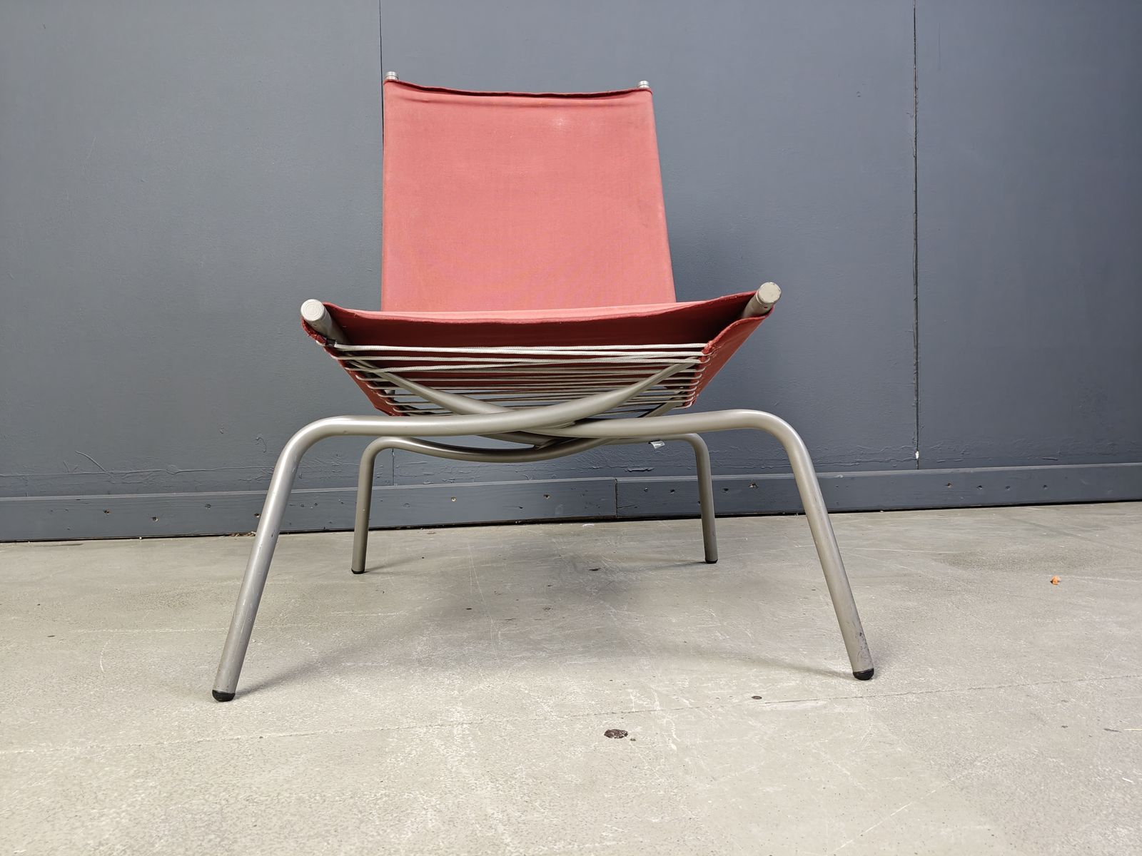 Vintage Crossed Legged Lounge Chair By Fabiaan Van Severen, 1990s photo vinterior