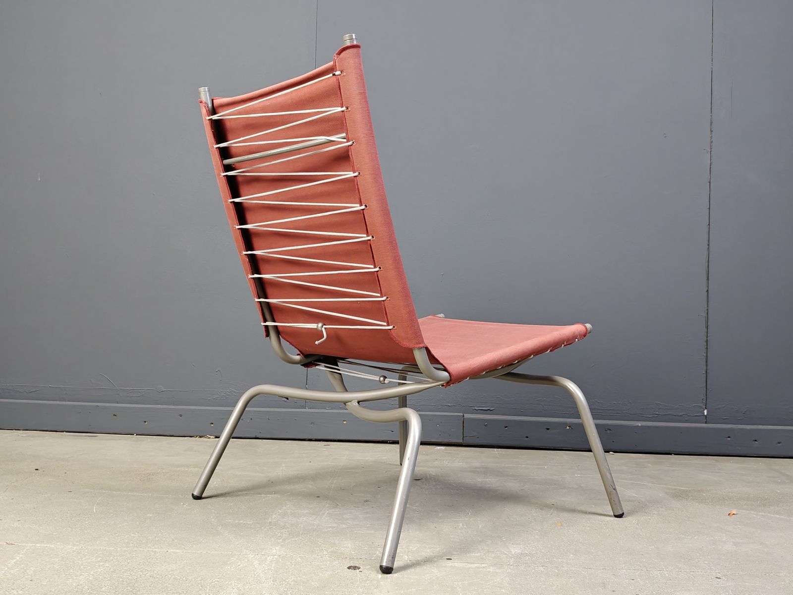 695.0 Vintage Crossed Legged Lounge Chair By Fabiaan Van Severen, 1990s photo