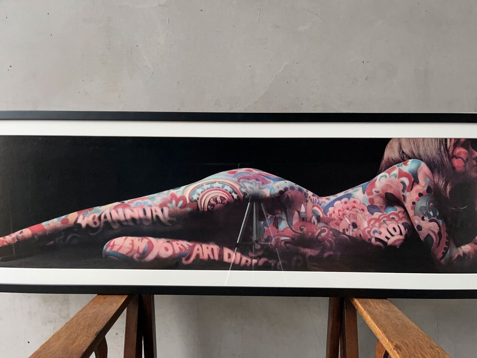 Original Vintage Poster New York Art Director's Club 1966 Tom Daly Nude photo Art