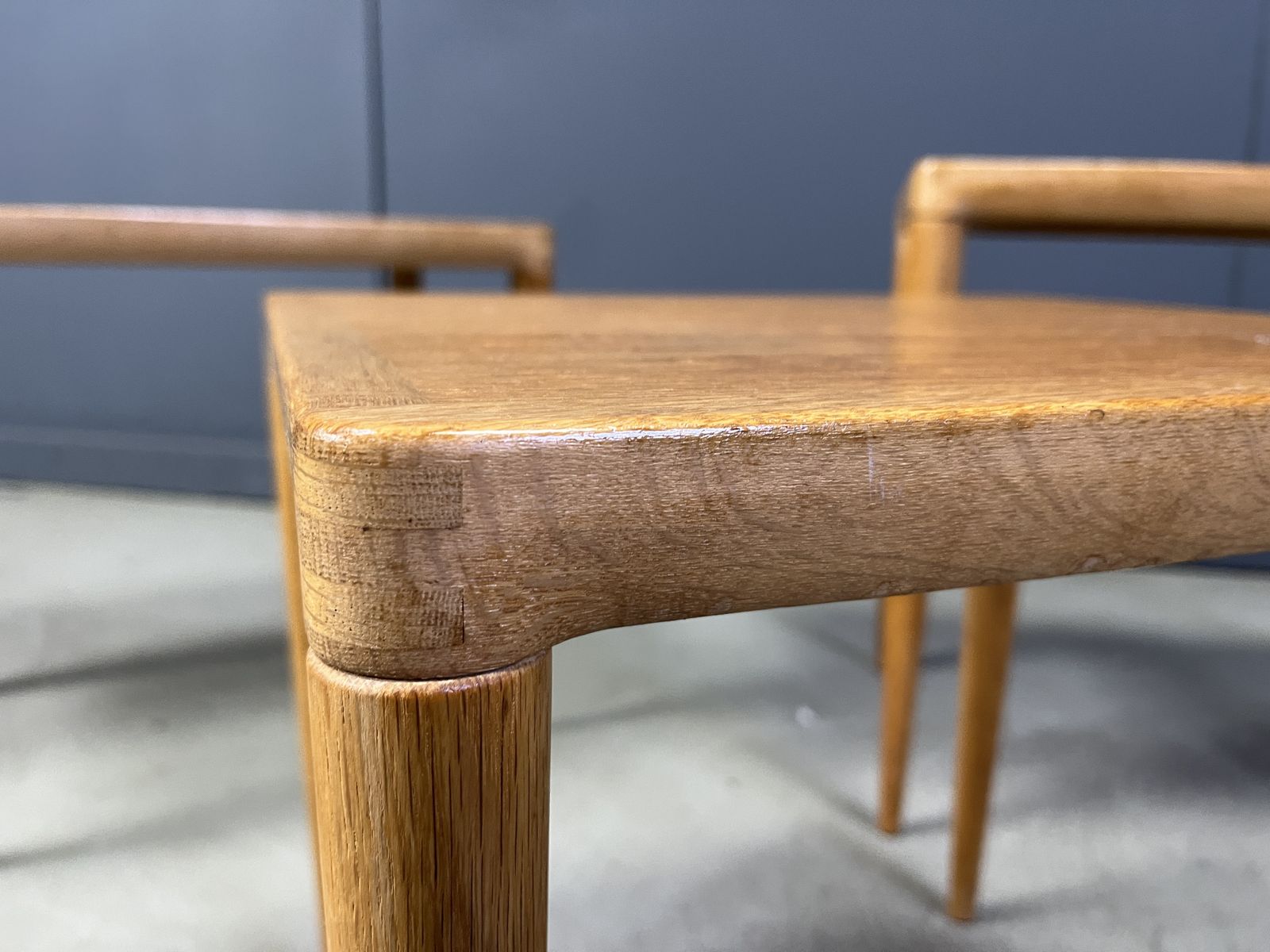 H.W. Klein. Bramin, Three Set Tables/Side Tables, Oak, 1960s, Denmark photo buy