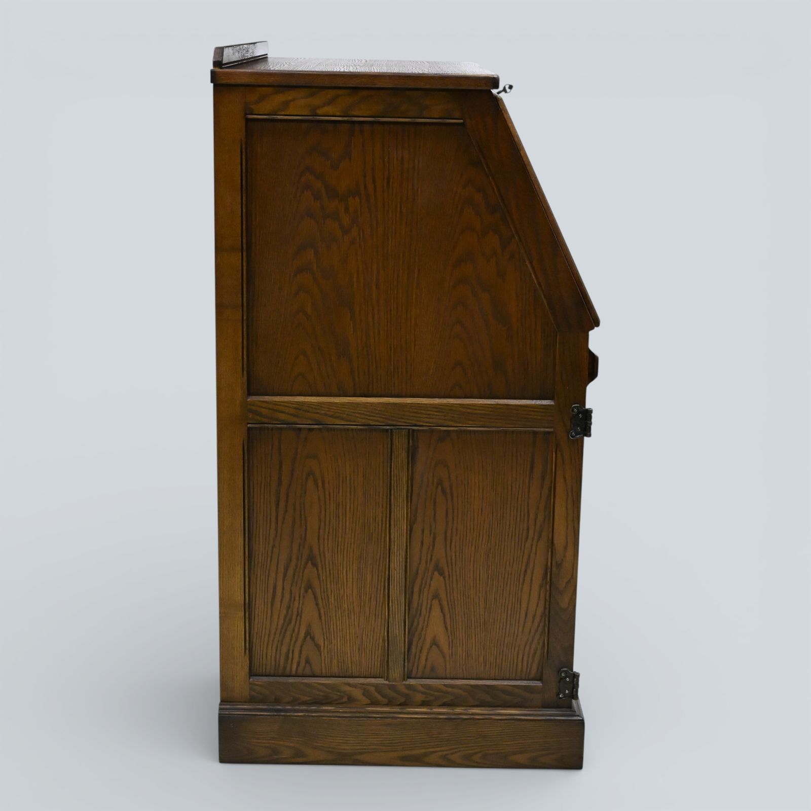 Old Charm Computer Bureau Micro Office Light Oak Red Leather Free Uk Delivery photo buy
