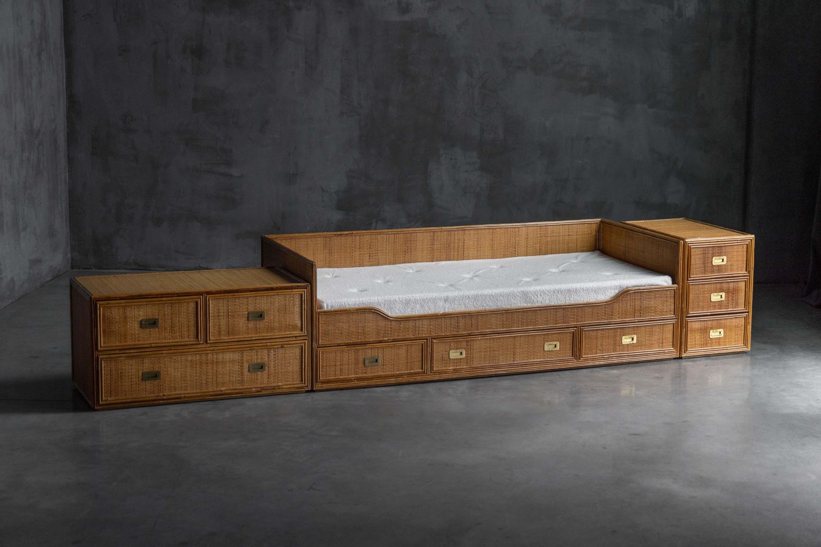 photo furniture Bamboo Daybed By Vivai Del Sud, Italy, 1970s
