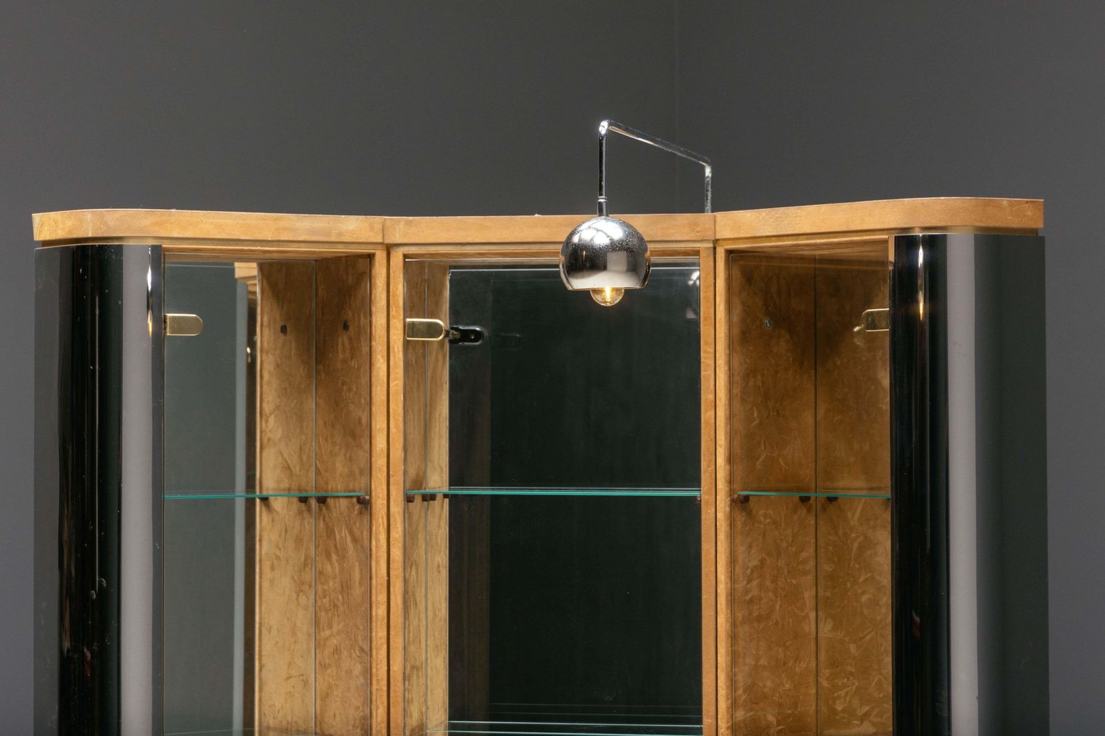 photo for sale Bar Corner Cabinet By Willy Rizzo, Italy, 1970s