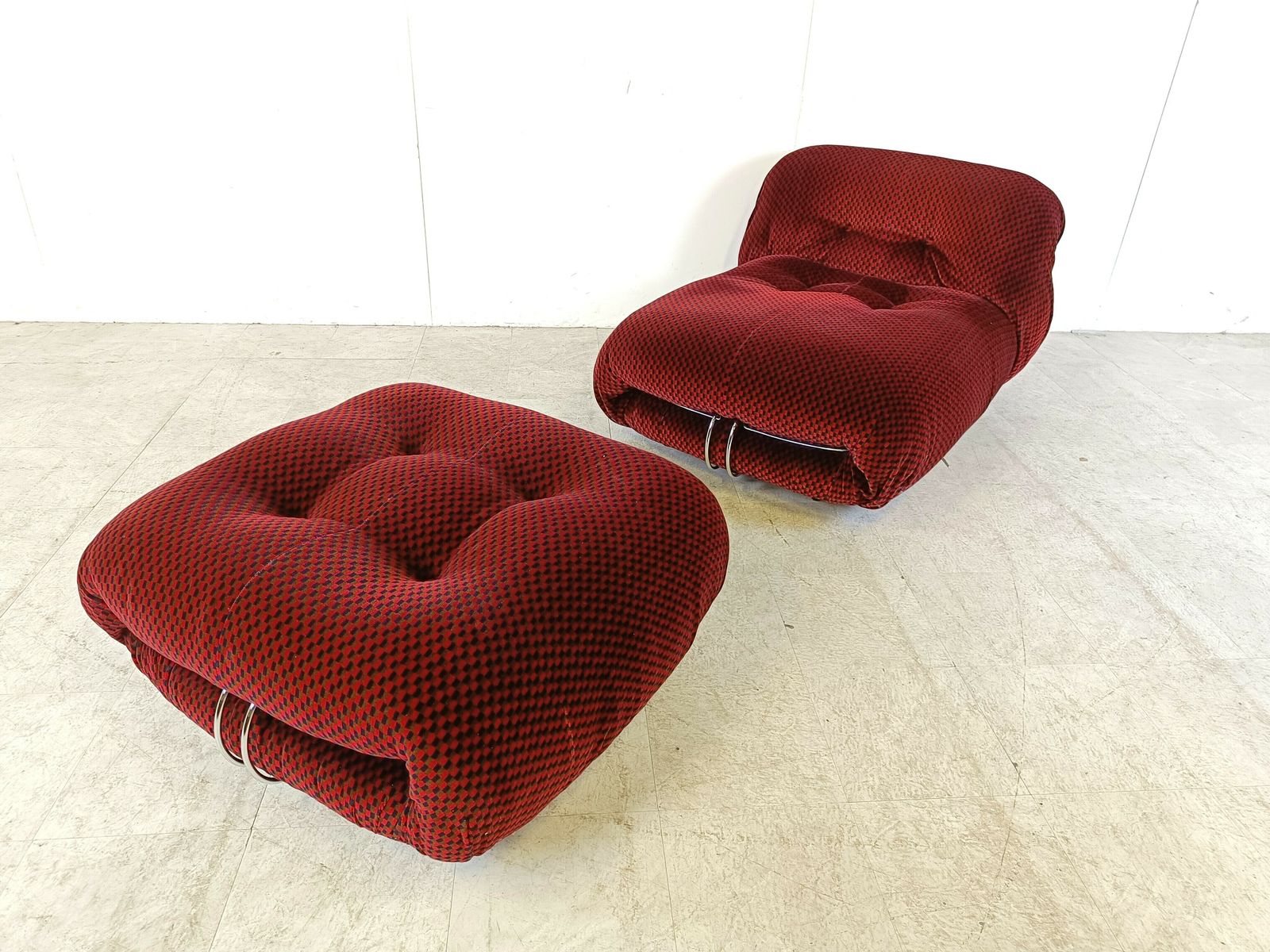 Soriana Lounge Chair By Afra & Tobia Scarpa For Cassina, 1970s photo for sale